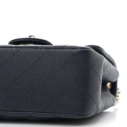 Chanel Caviar Quilted Mini Square Flap Navy 8 of 8