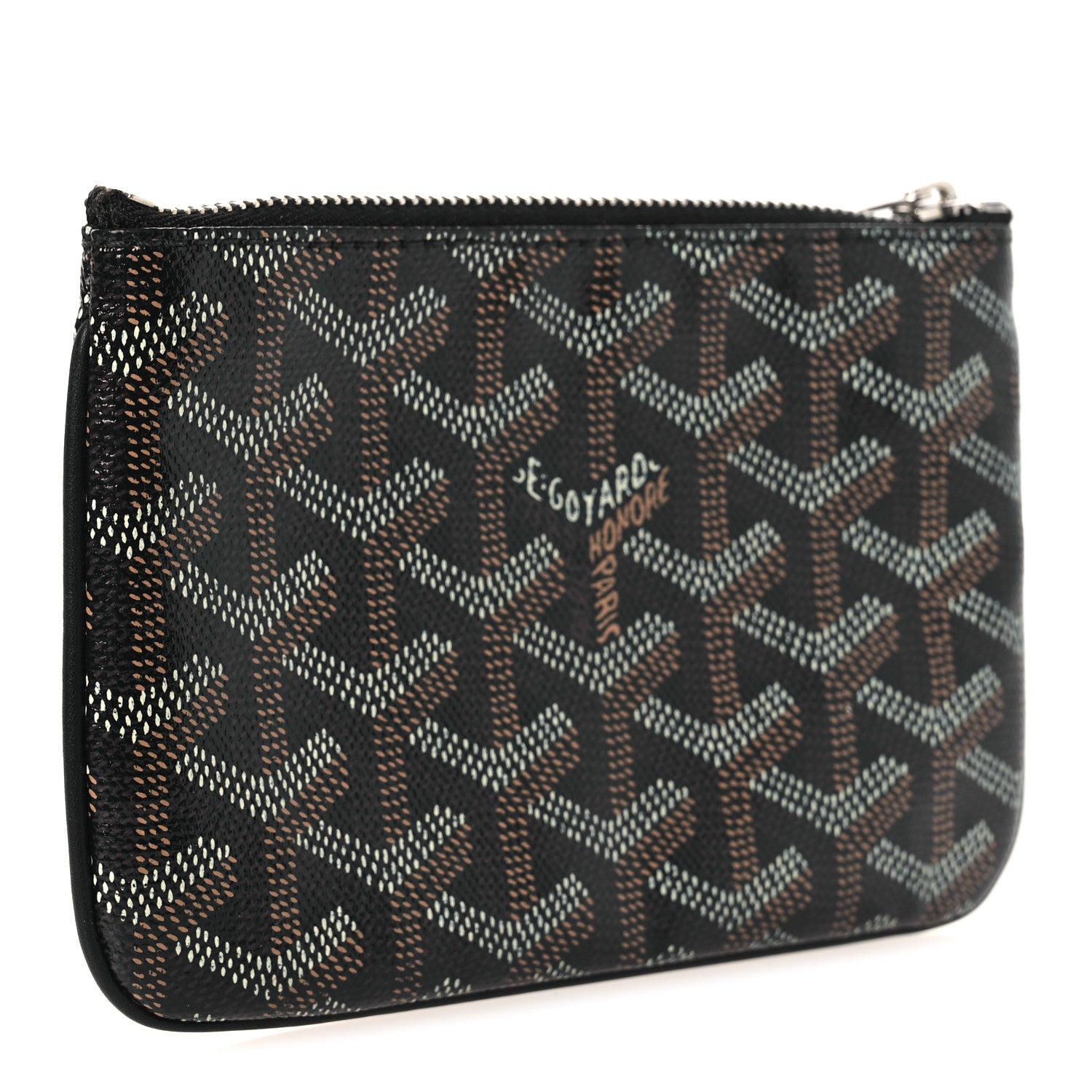 Goyard Goyardine Mini Senat Pochette Black 3 of 7