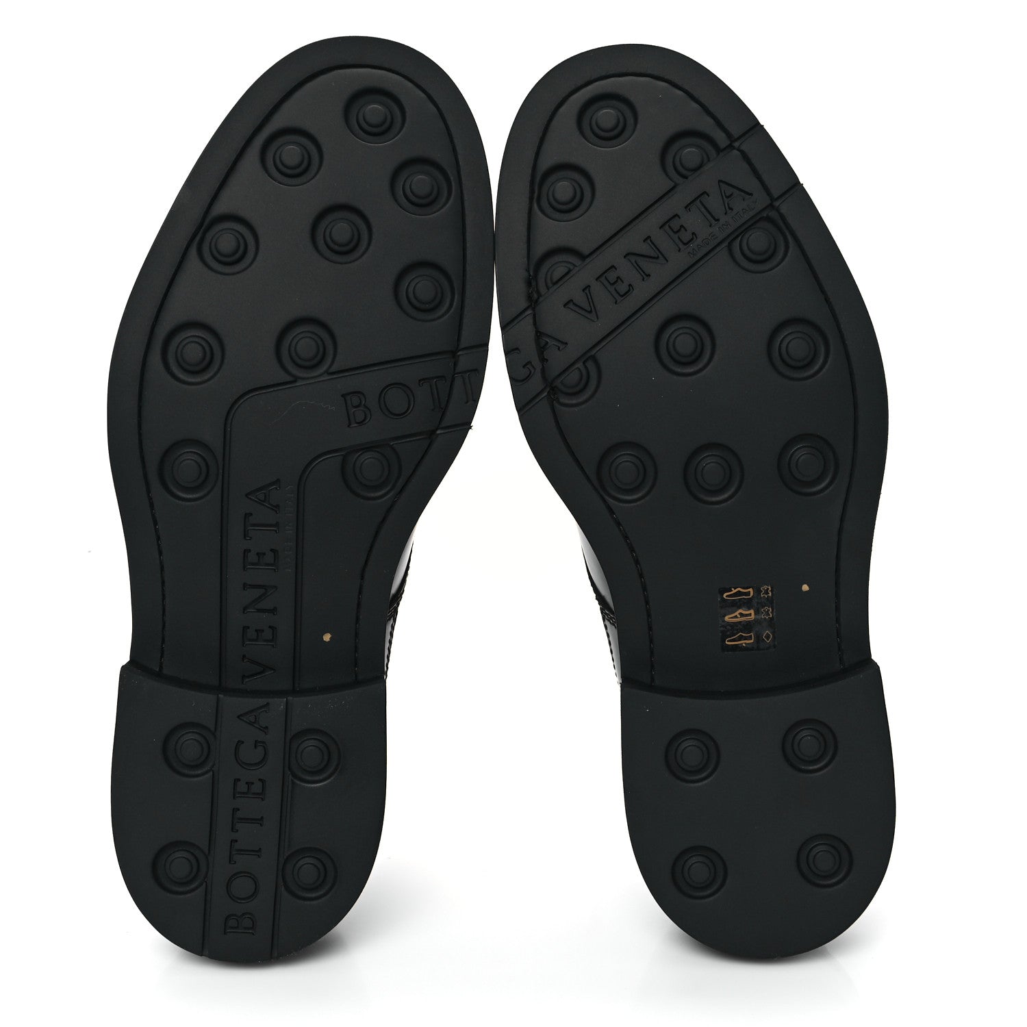 Bottega Veneta Scarpa Pelle Level Lace Up Mens Derby Shoes 44.5 Black 6 of 9