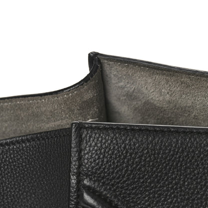 Celine Supple Calfskin Medium Phantom Luggage Black 8 of 14