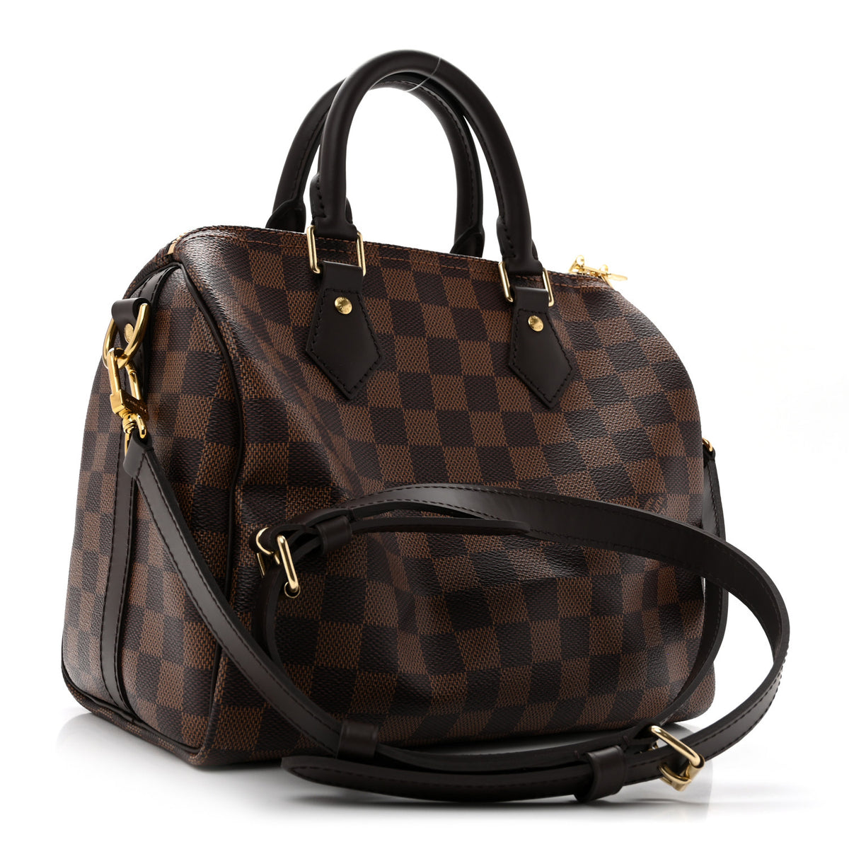 Damier Ebene Speedy Bandouliere 25