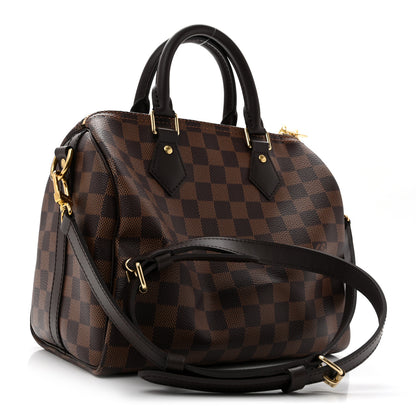 Louis Vuitton Damier Ebene Speedy Bandouliere 25 3 of 11