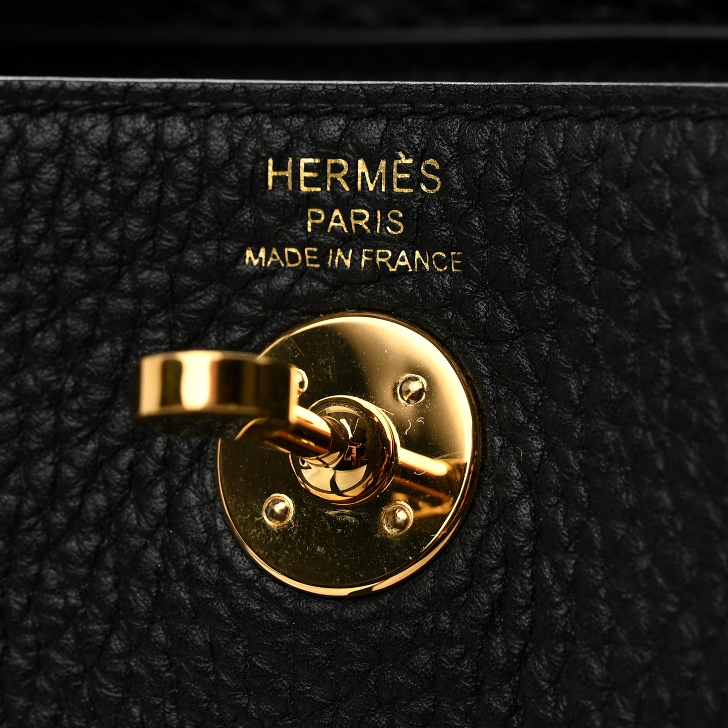 Taurillon Clemence Mini Lindy 20 Black