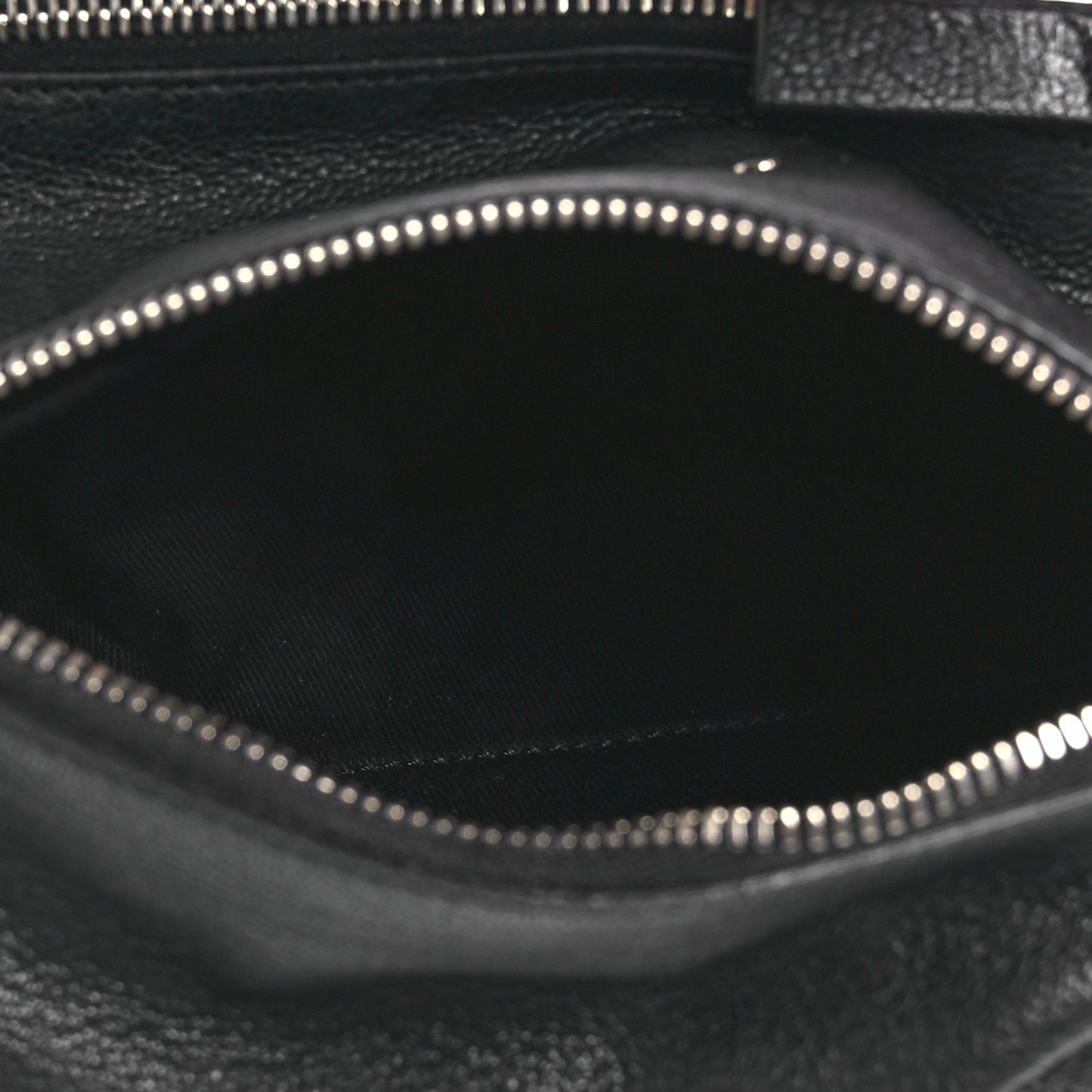Sugar Goatskin Pandora Wristlet Black