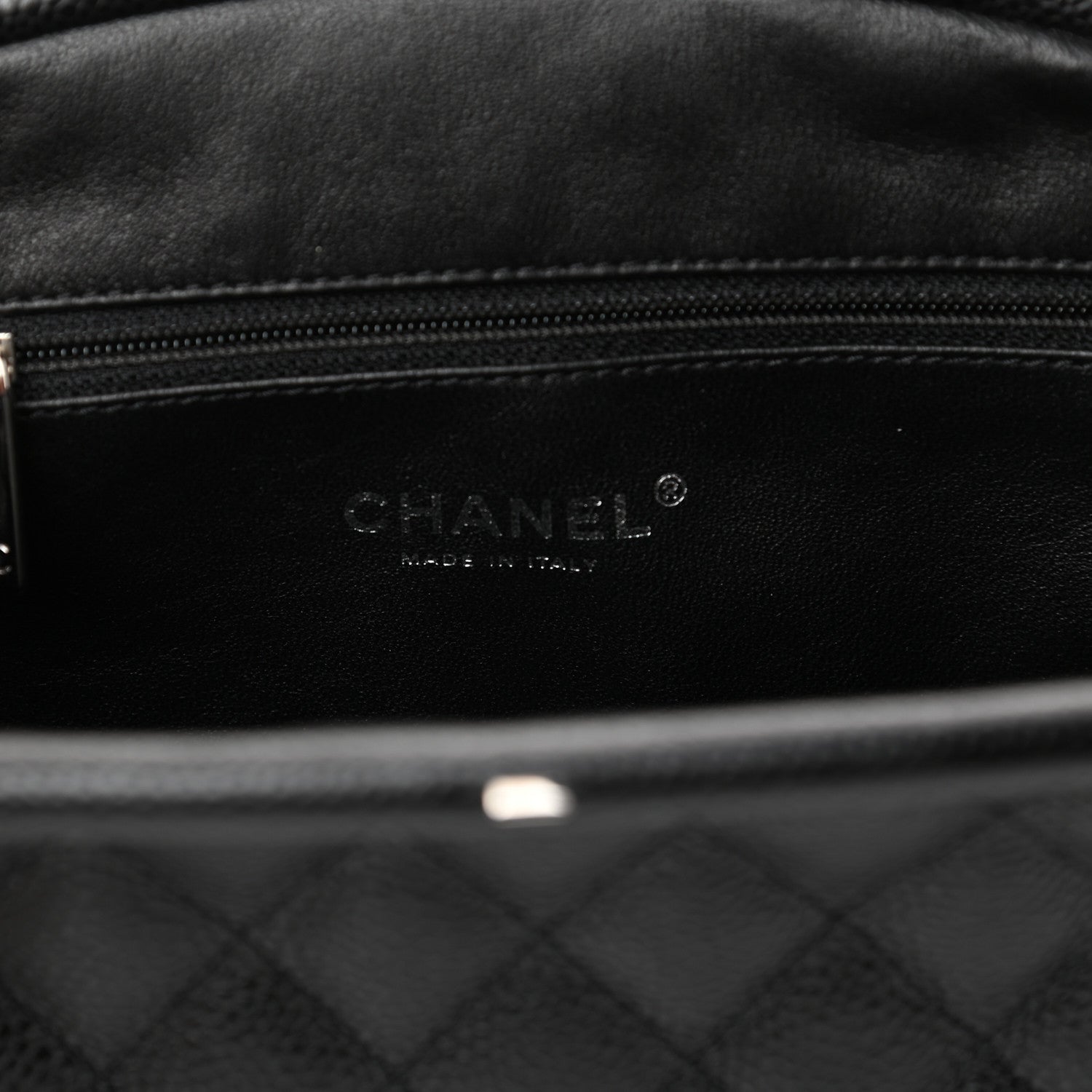 Chanel Caviar Quilted Timeless Clutch Black 12 of 16