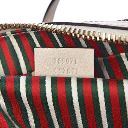 Gucci Monogram Medium New Britt Boston Off White 7 of 13