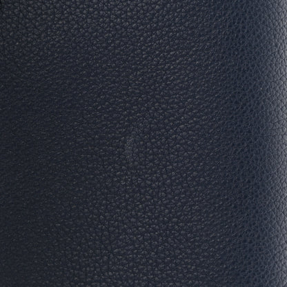 Louis Vuitton Grained Calfskin Lockme Shopper Navy 10 of 11