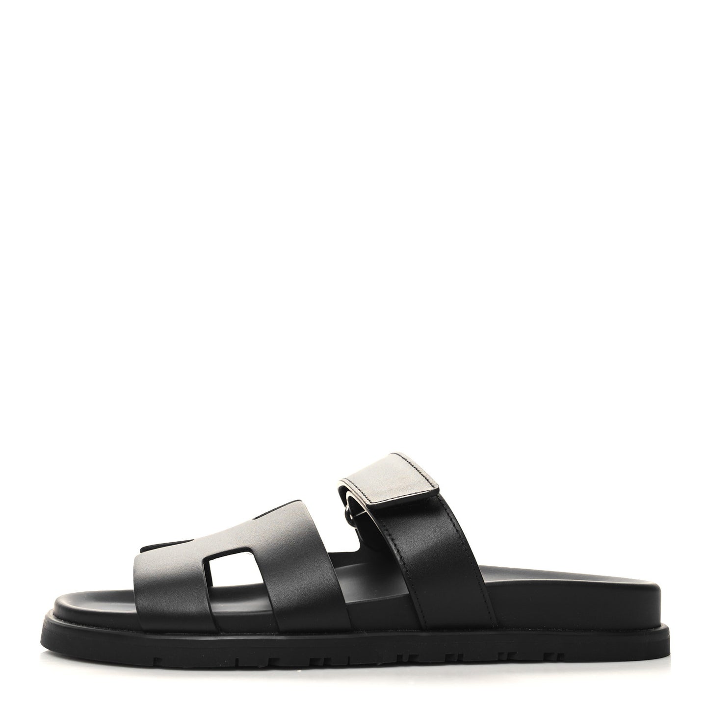 Calfskin Womens Chypre Sandals 39 Black