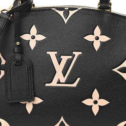 Louis Vuitton Empreinte Monogram Giant Petit Palais Black Beige 7 of 10