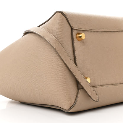 Celine Drummed Calfskin Mini Belt Bag Dune 9 of 12