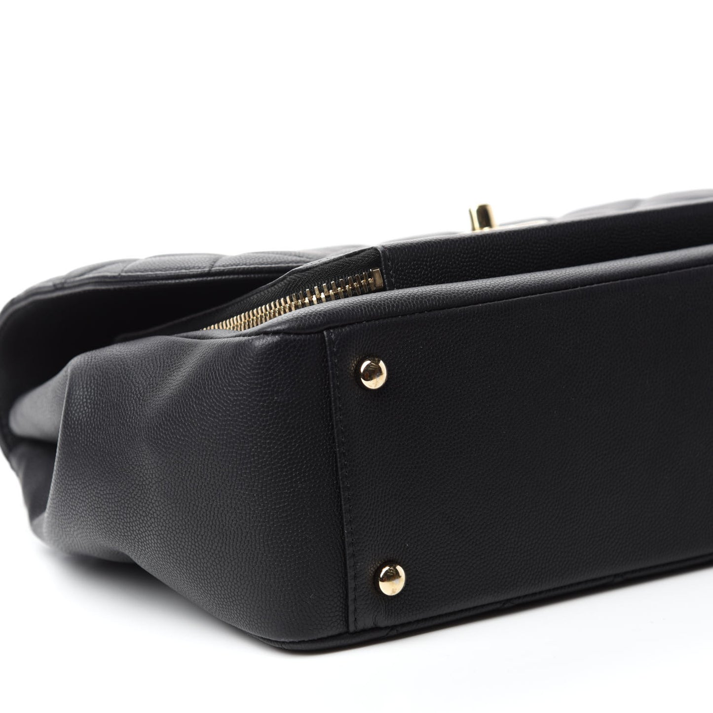 Caviar Quilted Large Business Affinity Flap Black