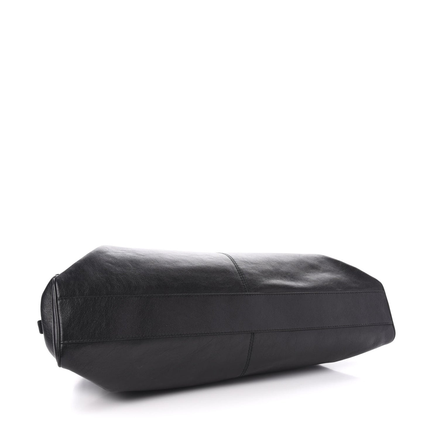 Calfskin XL Re(Belle) Top Handle Bag Black