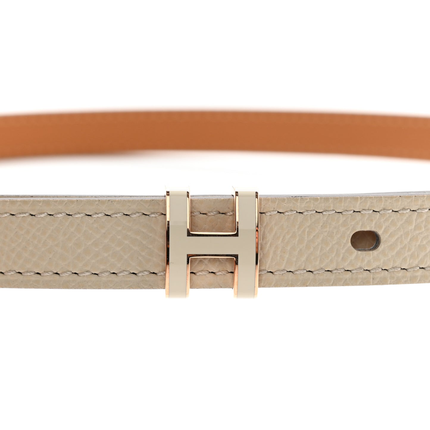 Epsom 15mm Pop H Belt 70 28 Craie