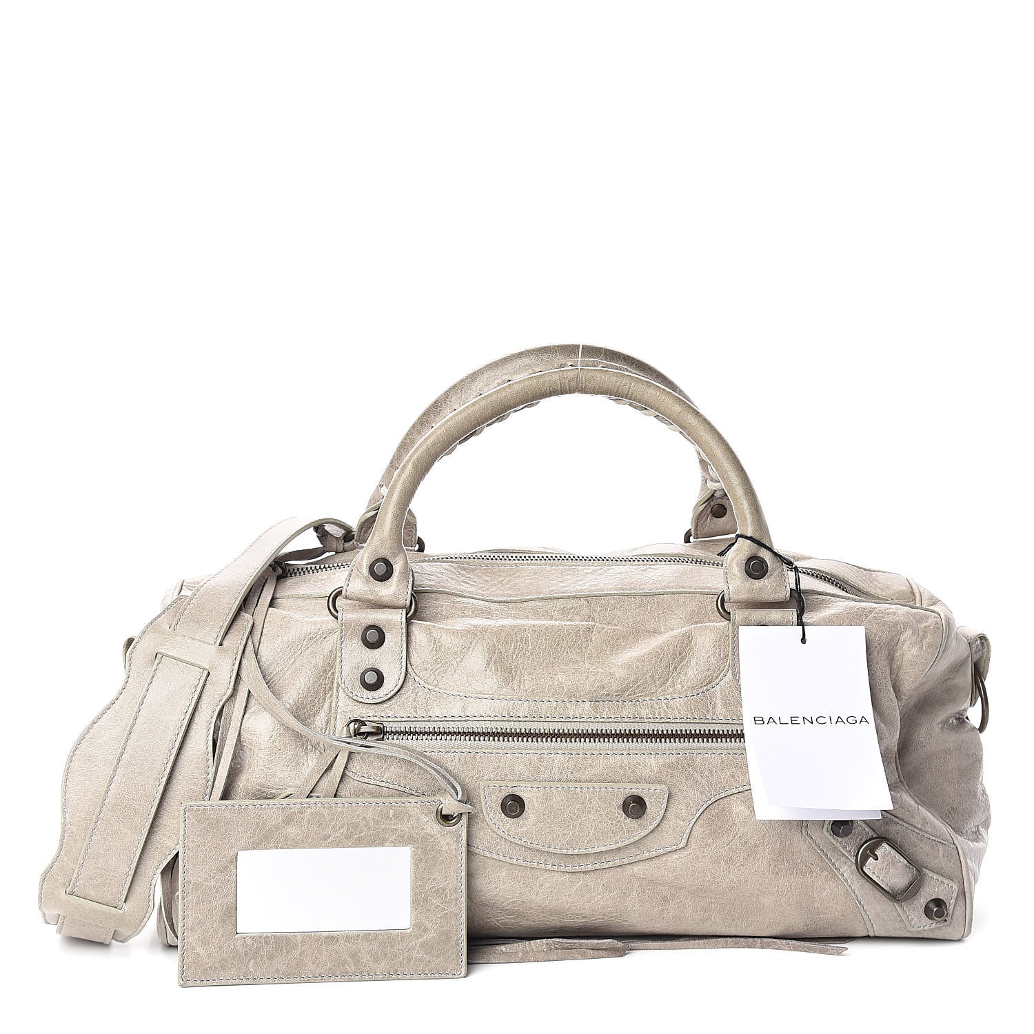 Balenciaga Agneau Classic Hardware Twiggy White 1 of 10
