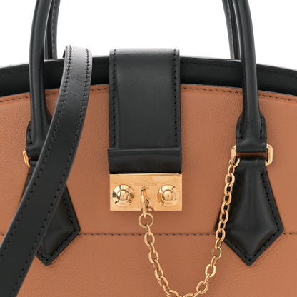 Louis Vuitton Taurillon Cour Marly PM Beige Black 7 of 15