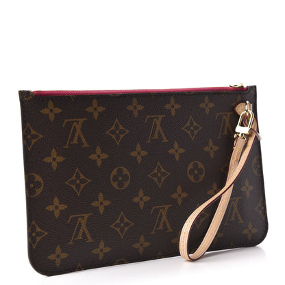 Louis Vuitton Monogram Neverfull MM GM Pochette Pivoine 3 of 10
