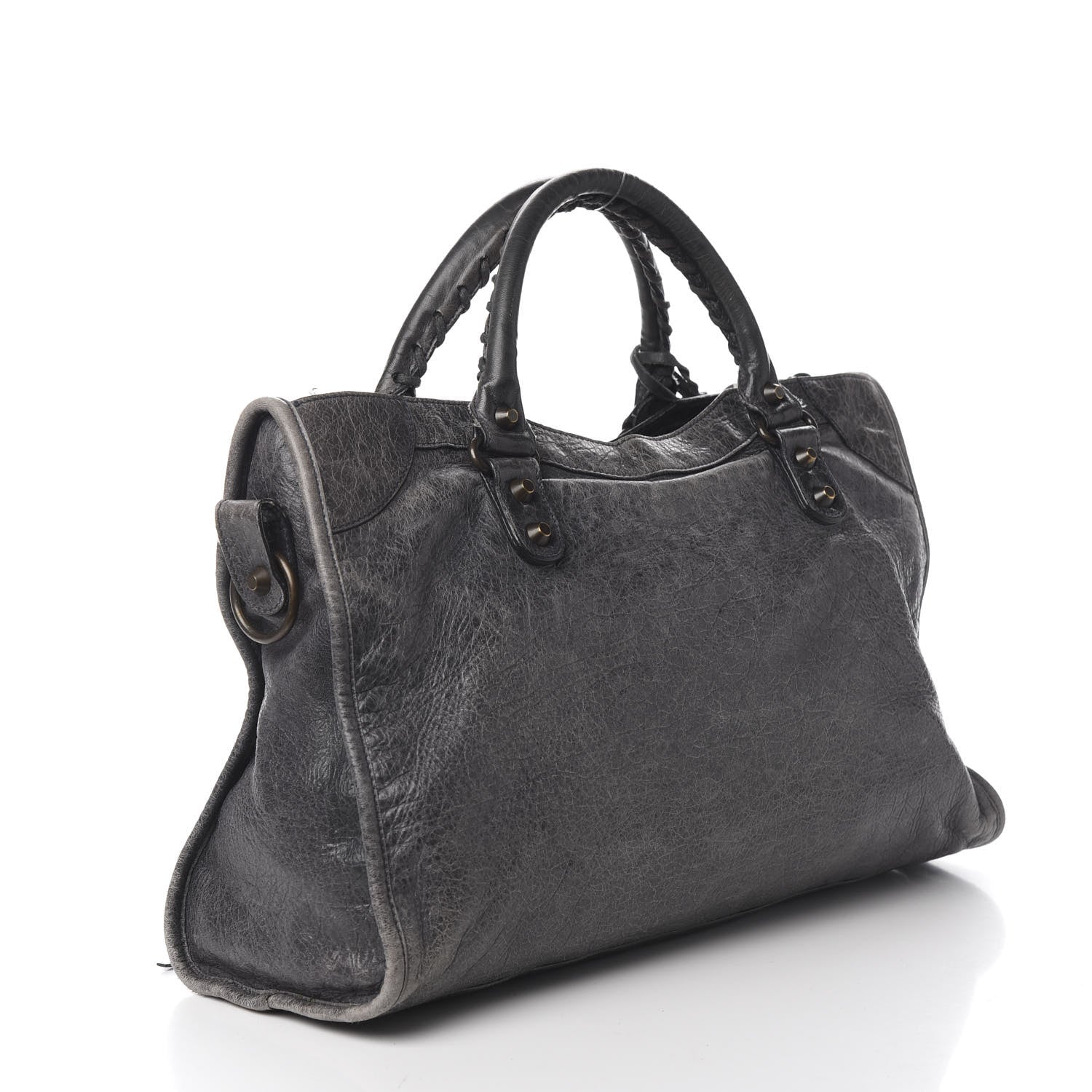 Balenciaga Agneau Classic Hardware City Grey 2 of 10