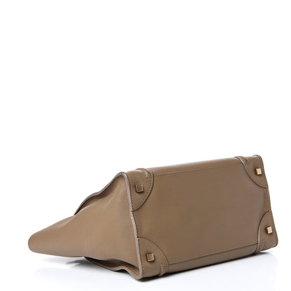 Celine Smooth Calfskin Mini Luggage Dune 3 of 17