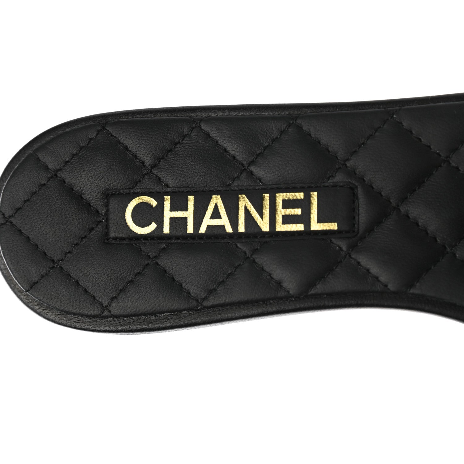 Chanel Lambskin Quilted CC Turnlock Sandals 40 Black 7 of 9