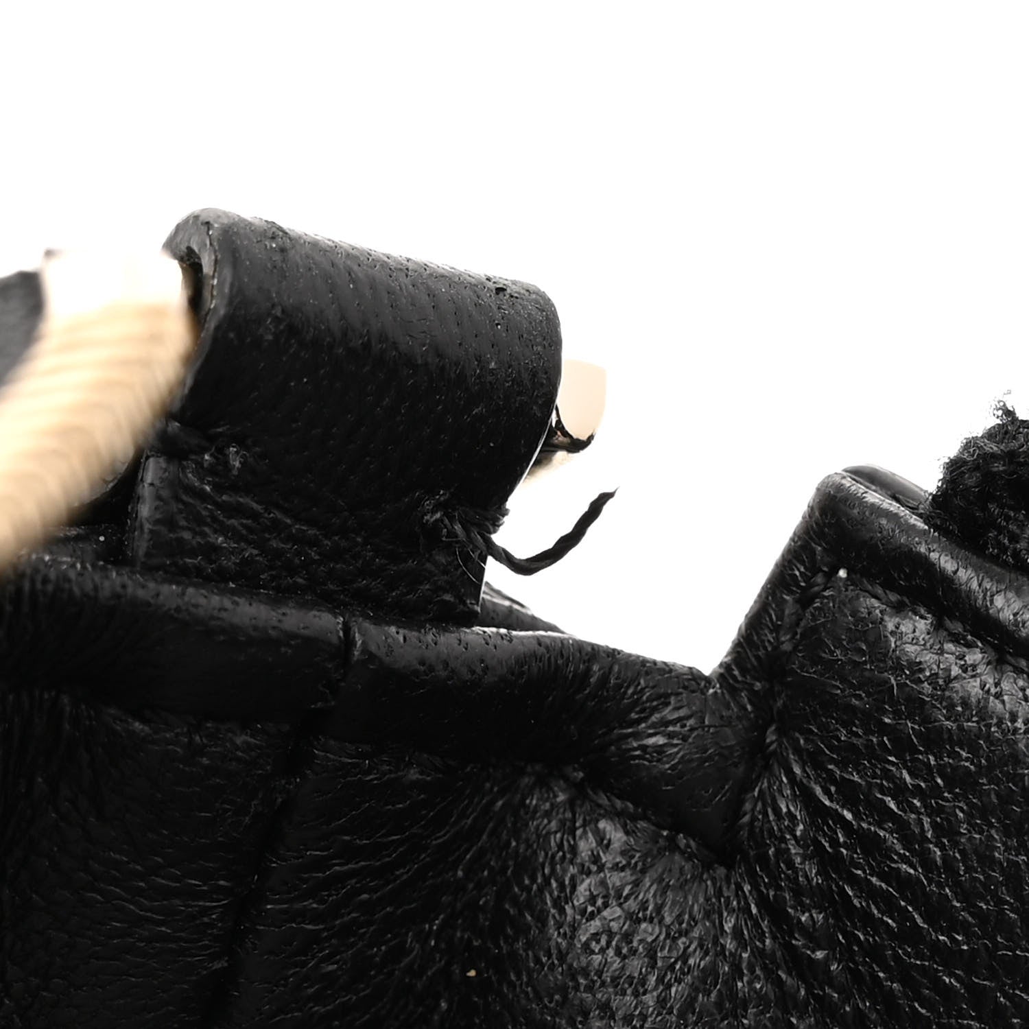 Versace Calfskin Icon Quilted Crossbody Black 10 of 12
