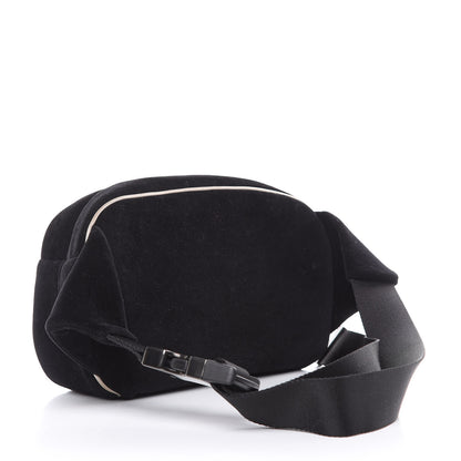Chanel Velvet Quilted Coco Neige Waist Bag Black 3 of 11