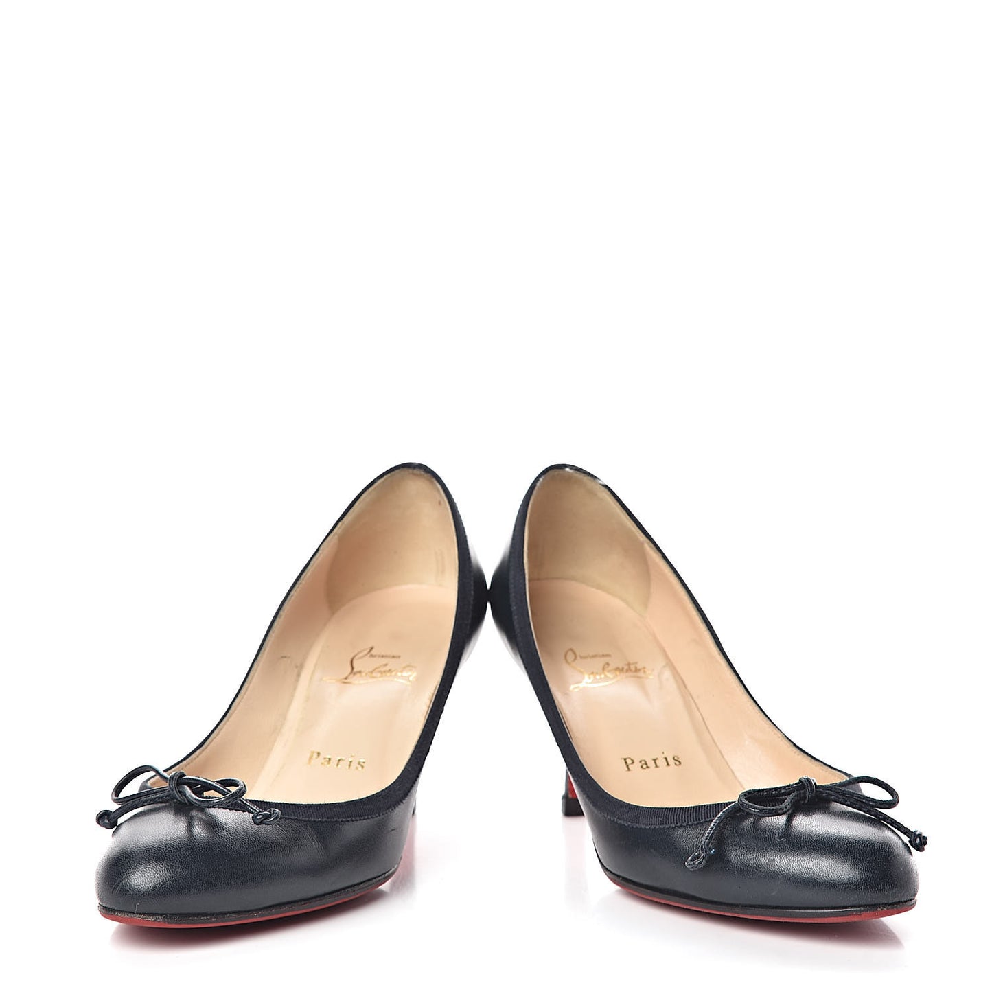 Nappa Grosgrain Netmi 70 Pumps 36.5 Navy