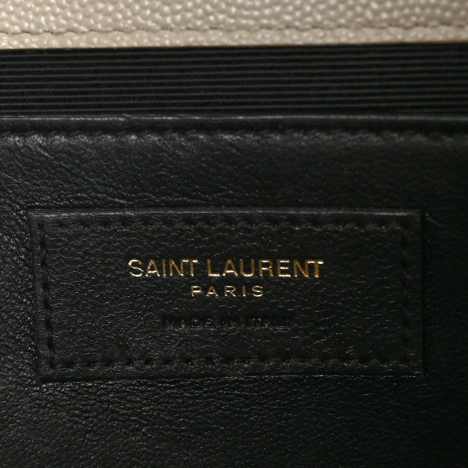 Saint Laurent Grain De Poudre Medium Monogram Kate Satchel Crema Soft 6 of 13
