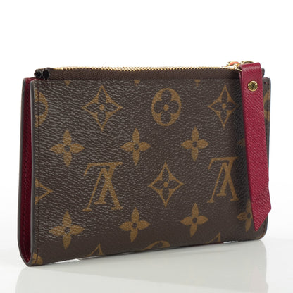 Louis Vuitton Monogram Adele Compact Wallet Fuchsia 3 of 7
