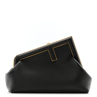 Fendi Shiny Nappa Small Fendi First Black 1 of 11