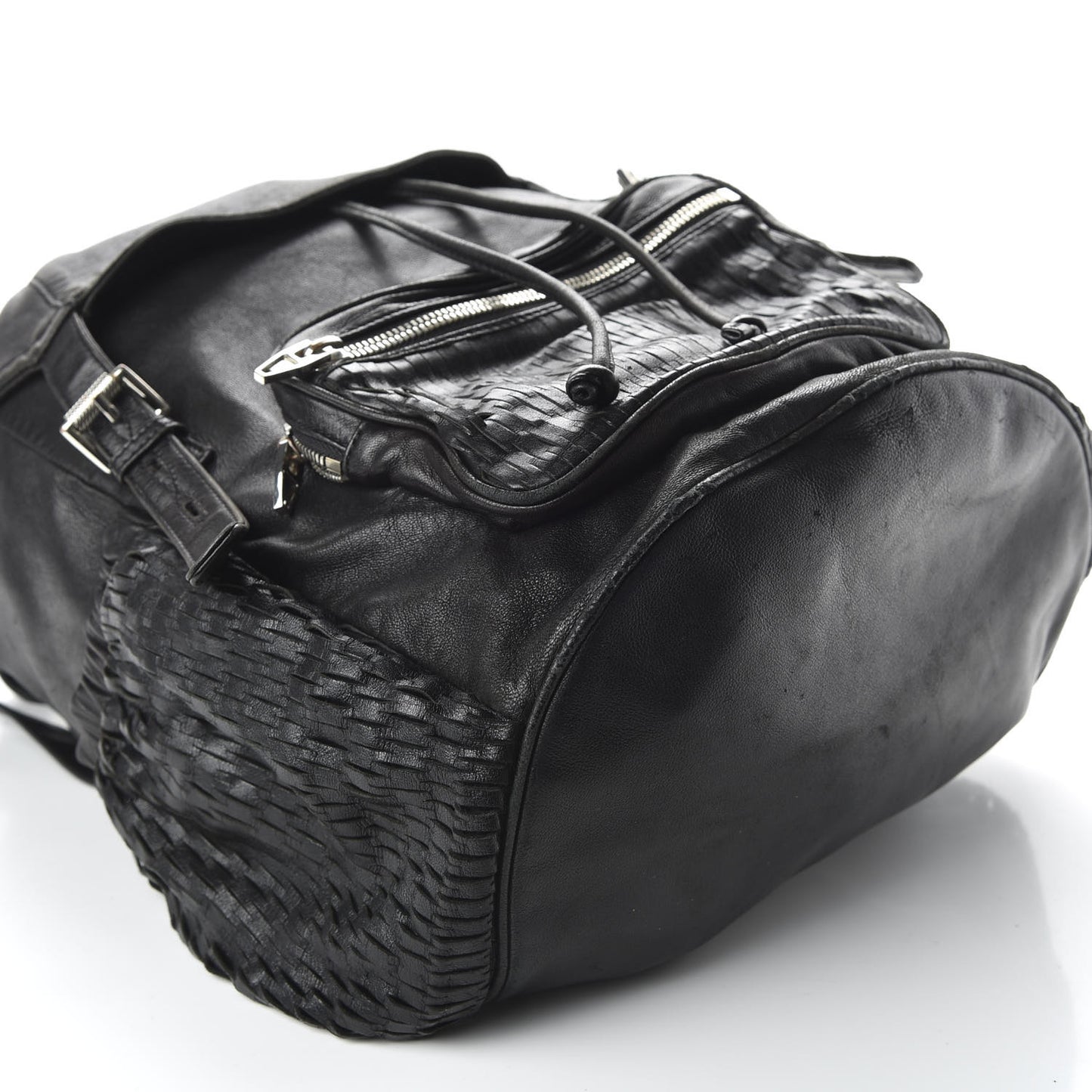 Lambskin Backpack Bag Black