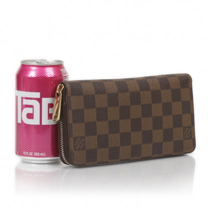 Louis Vuitton Damier Ebene Zippy Wallet 2 of 11