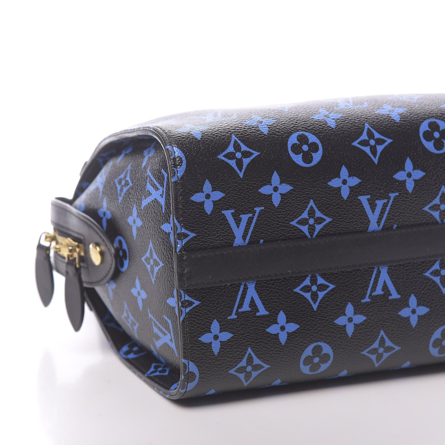 Louis Vuitton Colored Monogram Speedy Amazon PM Blue Black 10 of 11