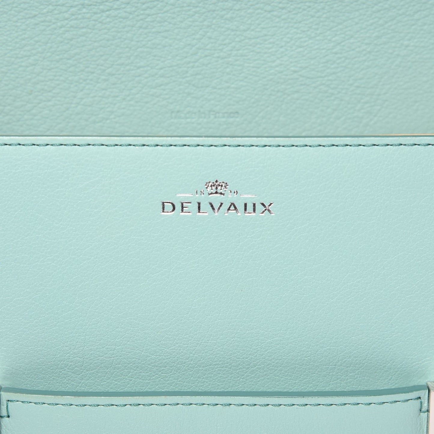 Calfskin Mini Madame Crossbody Lagon