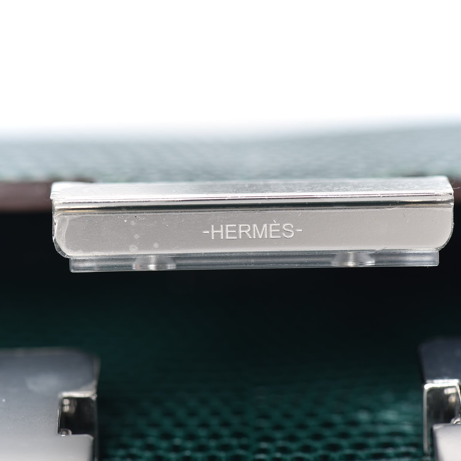 Hermes Lizard Constance 18 Malachite 15 of 17