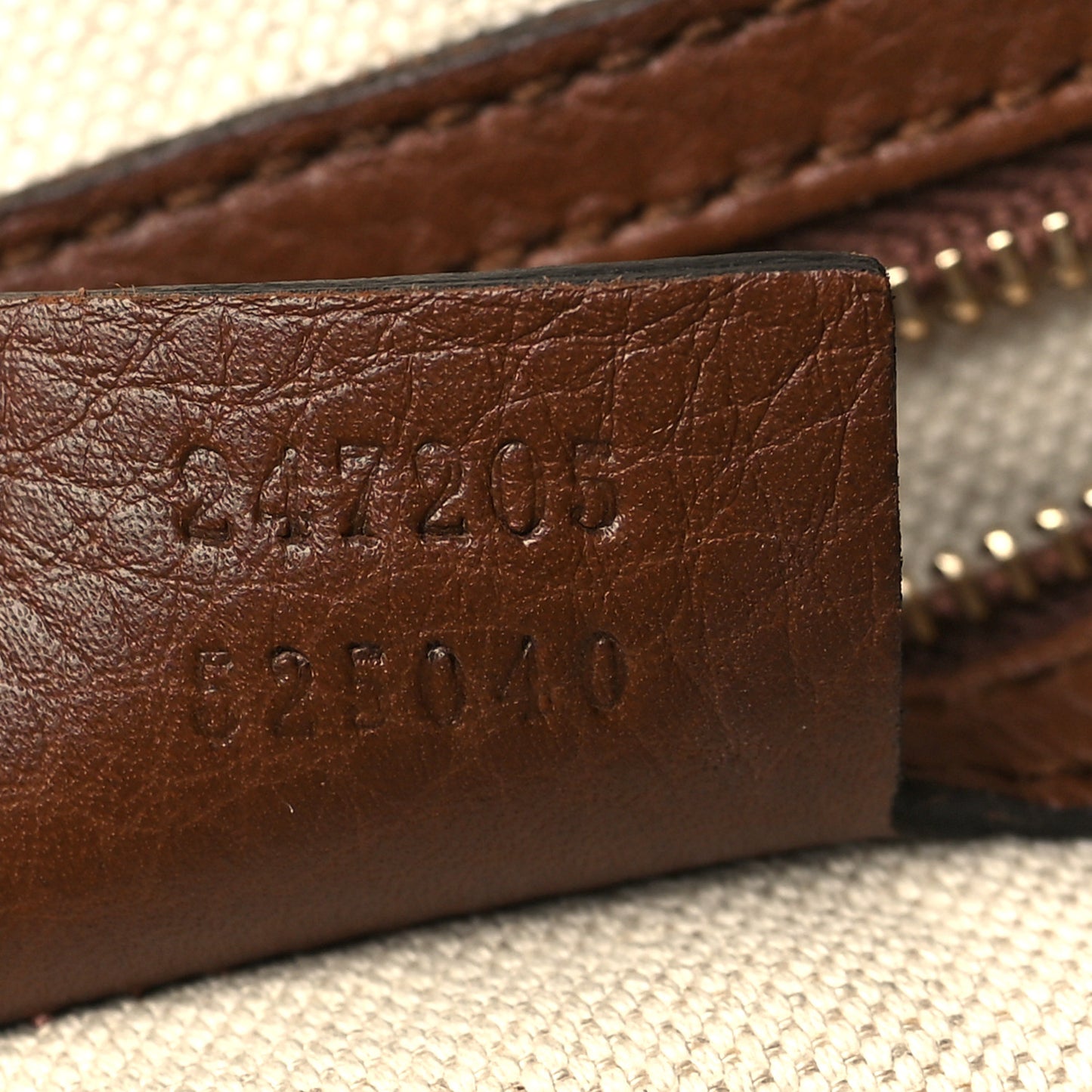 Monogram Web Medium Boston Dark Brown