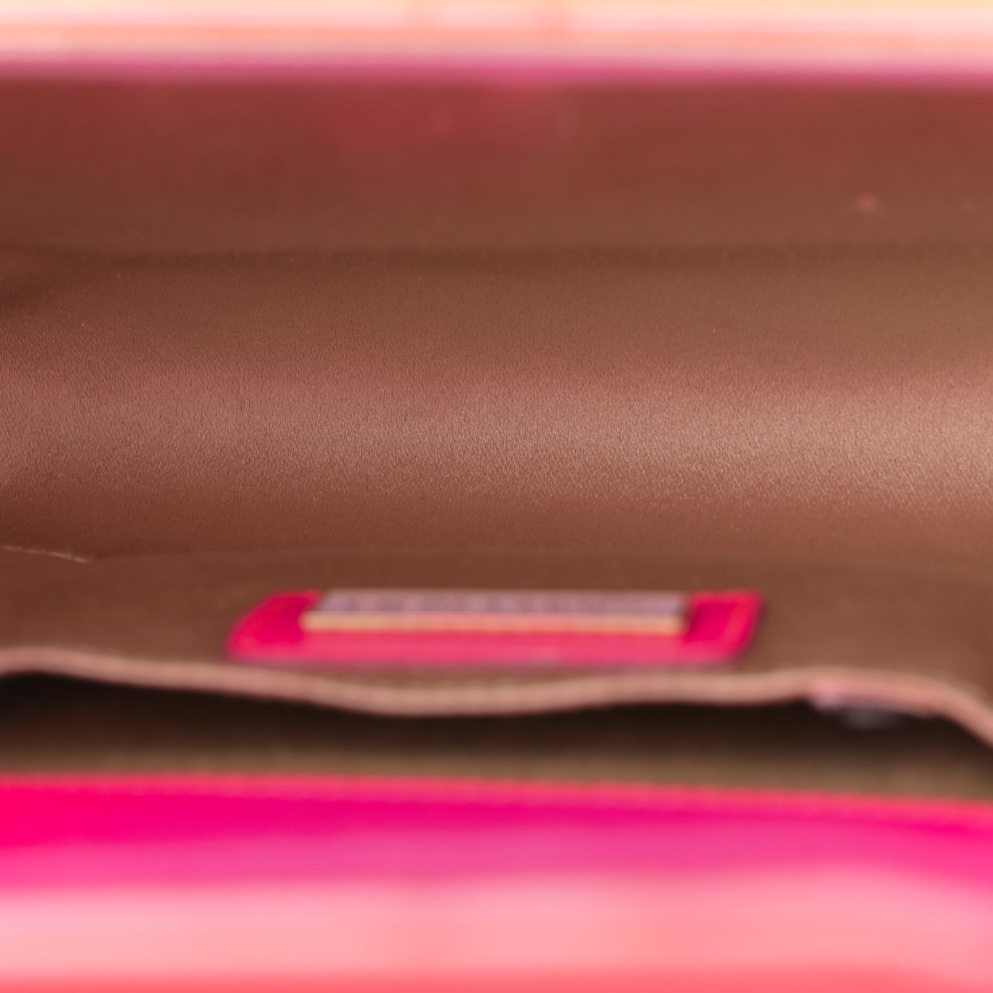 Acrylic Candy Clutch  Neon Pink
