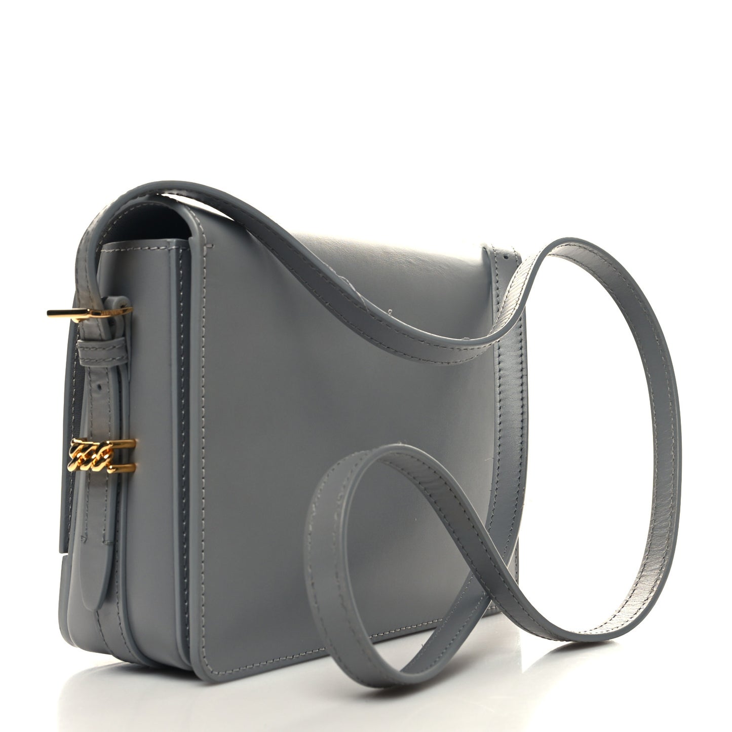 Smooth Calfskin Small Grace Bag Grey