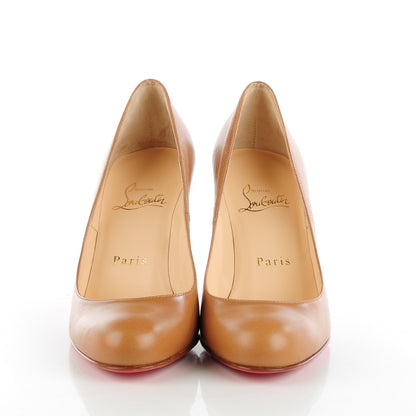 Christian Louboutin Kid Simple 85 Pumps 35 Camel 2 of 7