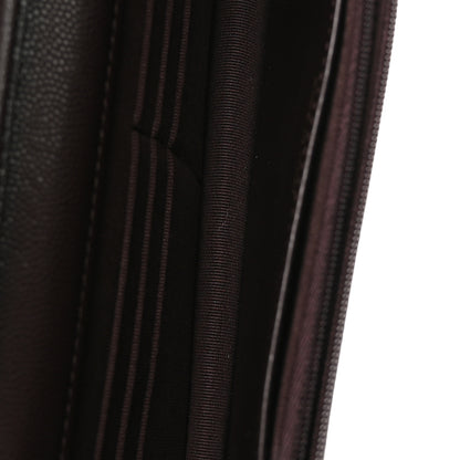 Chanel Caviar Quilted Wallet on Chain WOC Dark Brown 5 of 12