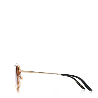 Gucci Aviator Sunglasses GG0662S Tortoise 3 of 8