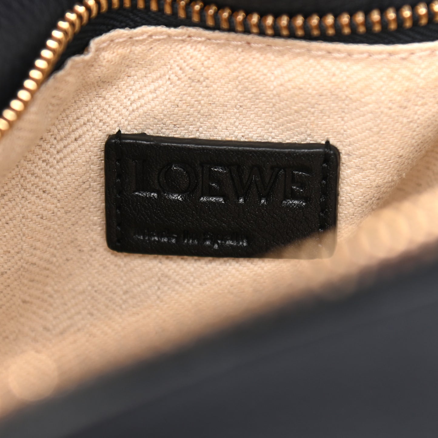 Calfskin Medium Puzzle Bag Midnight Blue Black