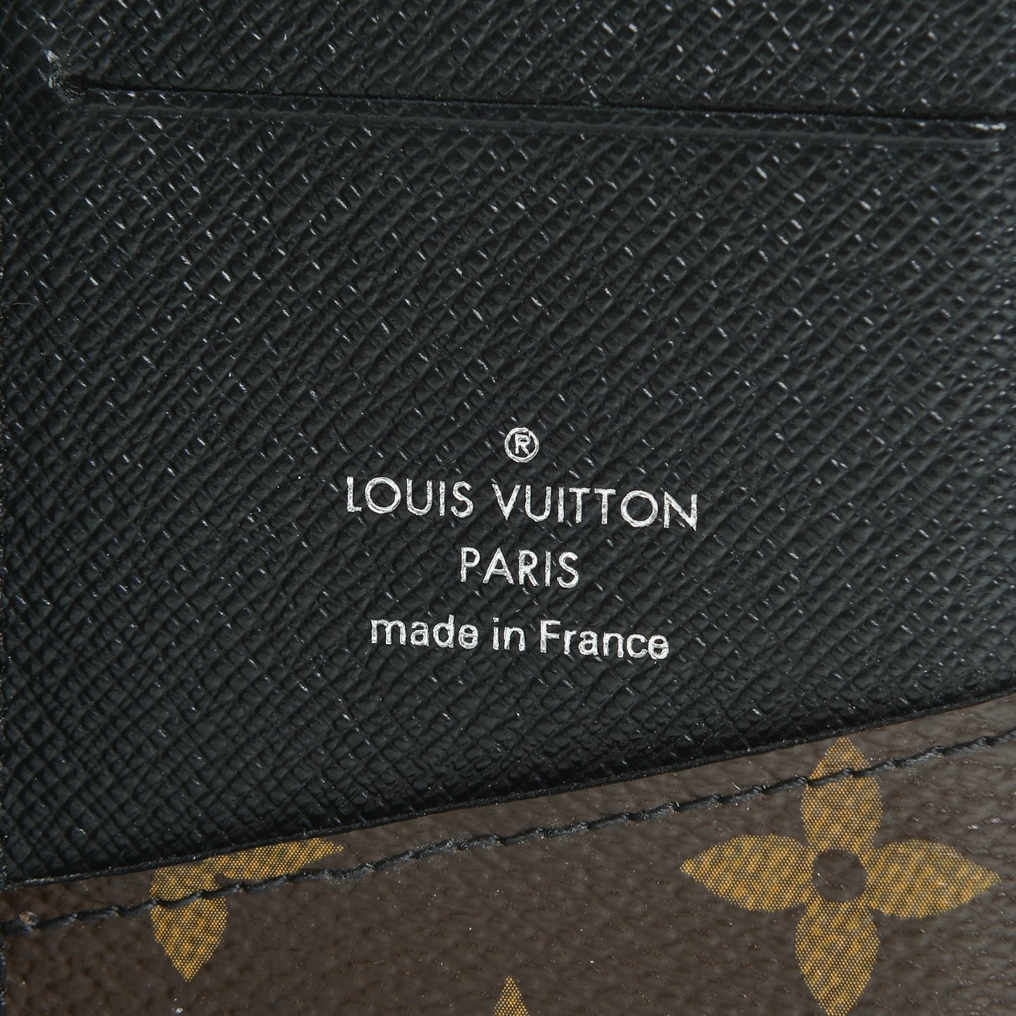 Monogram Macassar Pocket Organiser