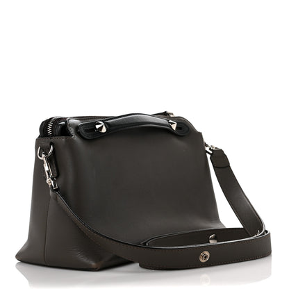 Fendi Vitello Dolce 4 Color Medium By The Way Boston Bag Carbone Grigio Polvere Multicolor 2 of 11