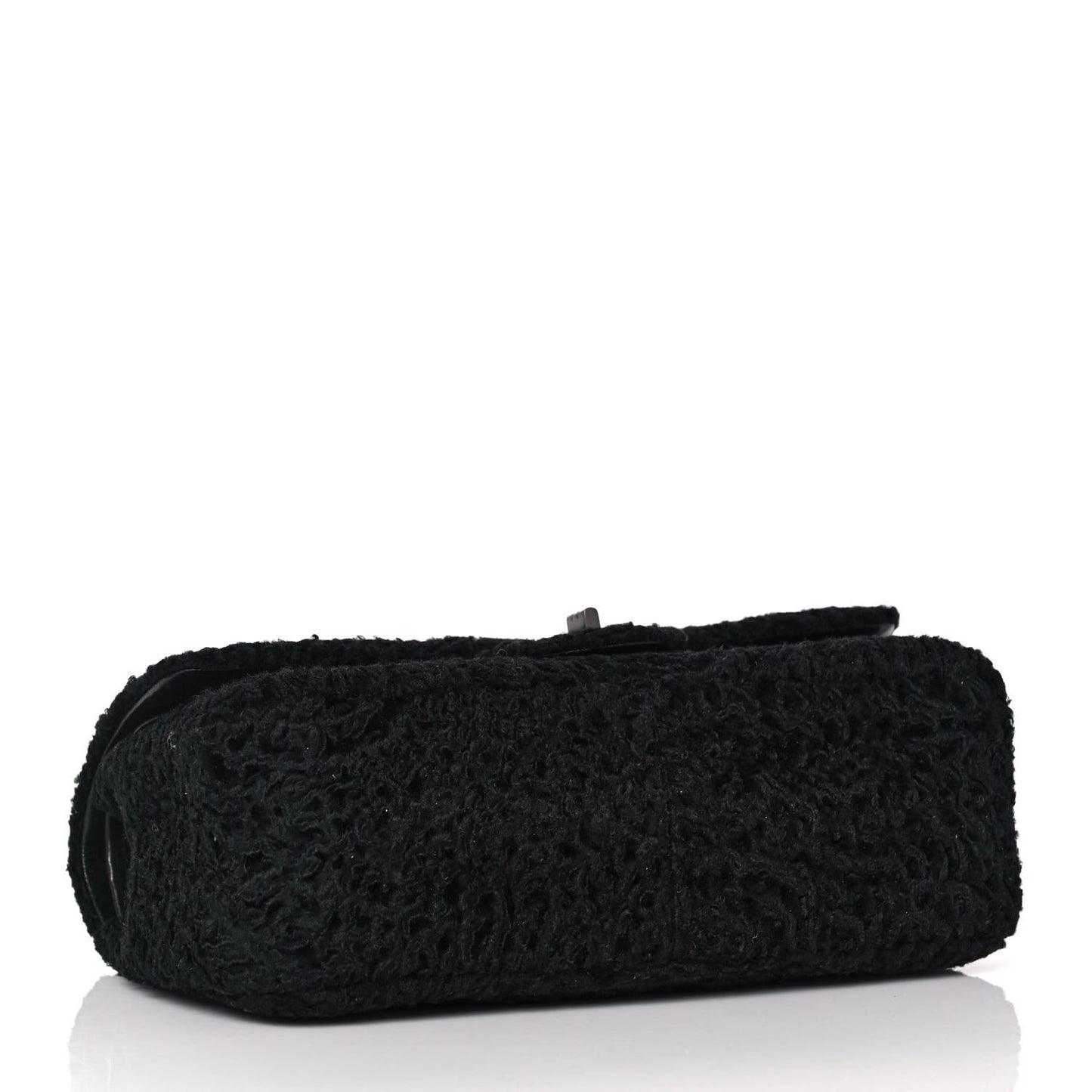 Persian Lamb Fur 2.55 Reissue 227 Flap Bag Black