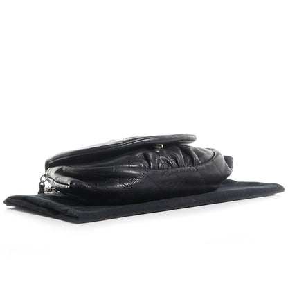 Chanel Caviar Half Moon Wallet On Chain WOC Black 4 of 8