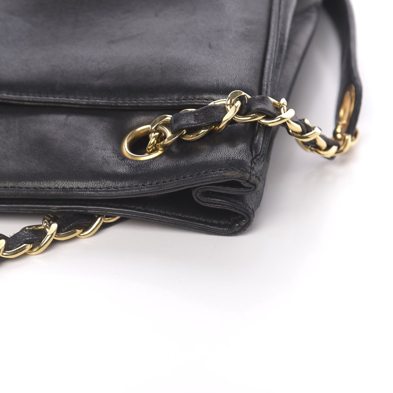 Chanel Lambskin CC Shoulder Bag Black 21 of 24