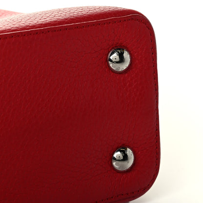 Louis Vuitton Taurillon Capucines PM Rubis 7 of 7