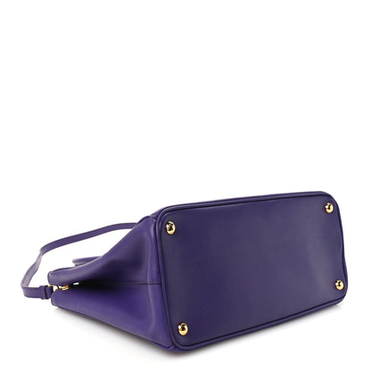 Prada Saffiano Medium Galleria Double Zip Tote Viola 4 of 13
