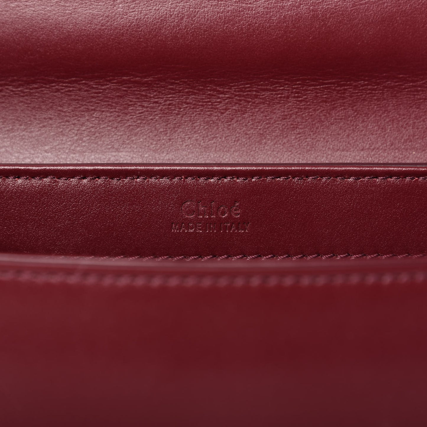 Calfskin Small C Double Carry Plum Purple