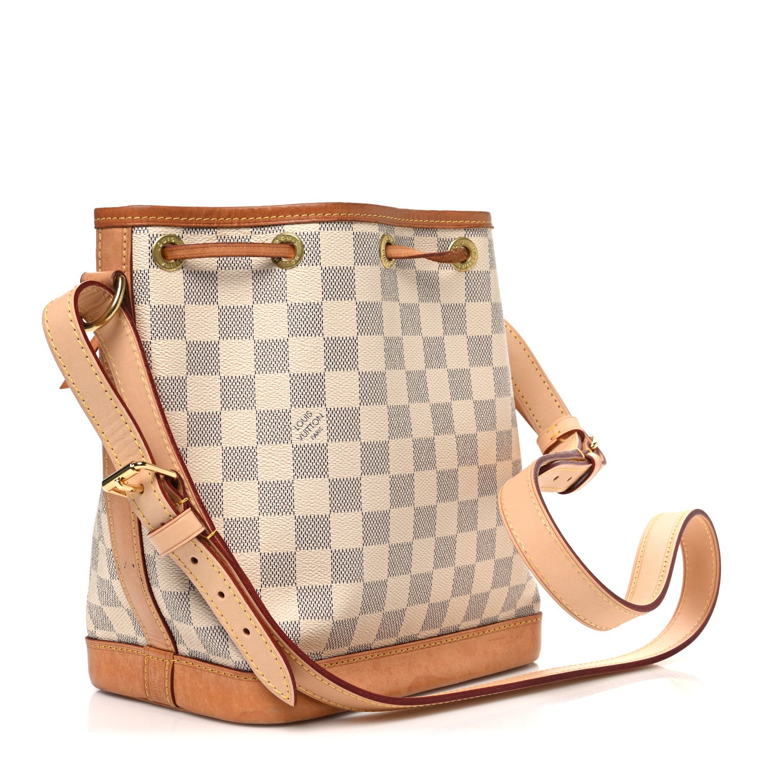 Louis Vuitton Damier Azur Noe BB 3 of 11